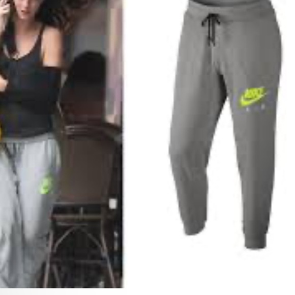 NIKE Track & Field Training Joggers Drawstring TECH FLEECE GREY Sz S Women - Picture 7 of 7
